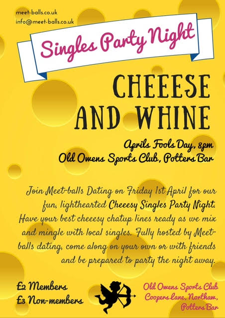 Cheese and Whine Singles Night